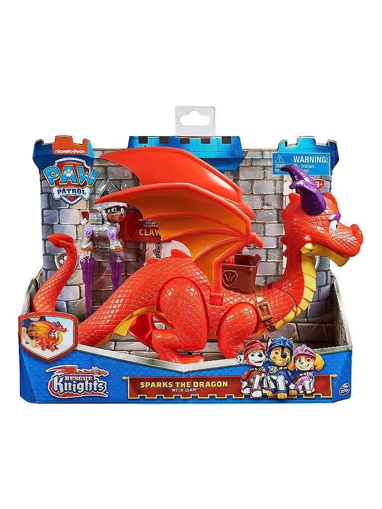 SPINMASTER | PAW Patrol - Rescue Knights Sparks der Drache | keine Farbe