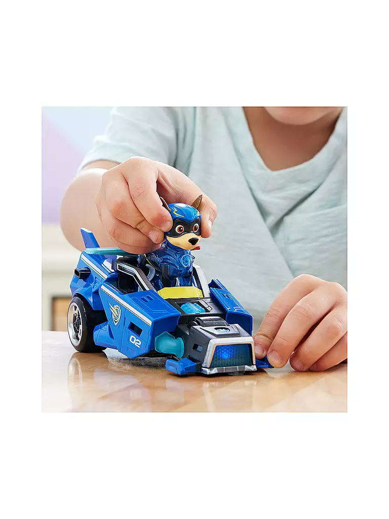 SPINMASTER | PAW Patrol Basis Fahrzeug Spielzeugauto von Chase mit Welpenfigur | keine Farbe