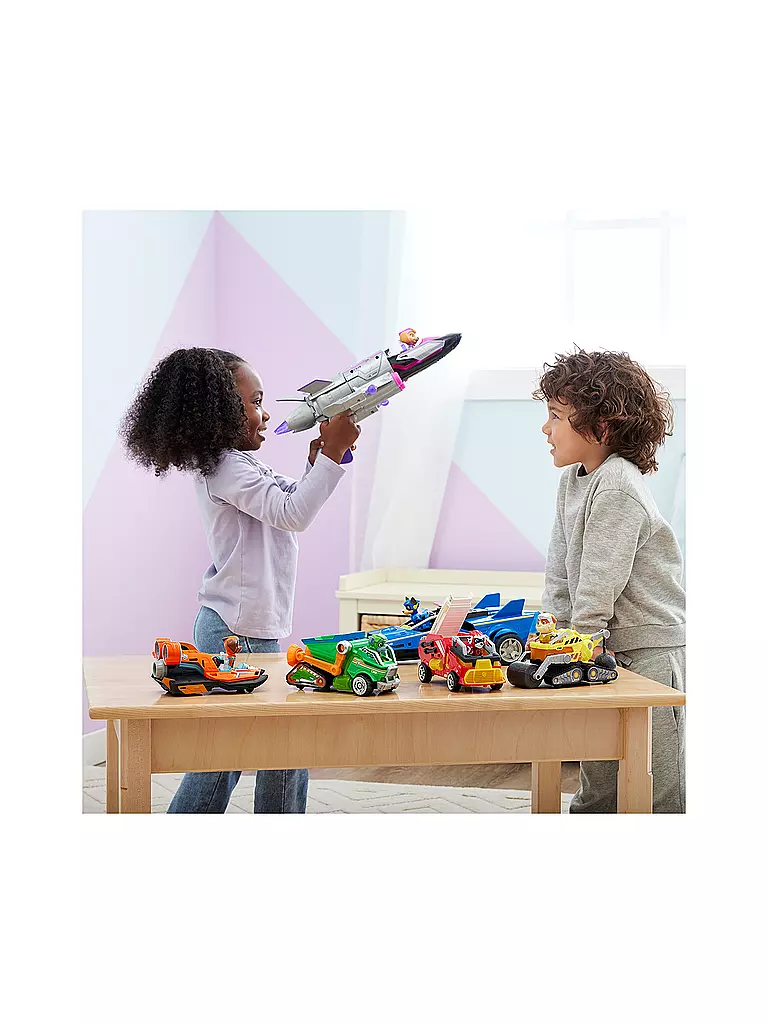 SPINMASTER | PAW Patrol Basis Fahrzeug Spielzeugauto von Chase mit Welpenfigur | keine Farbe