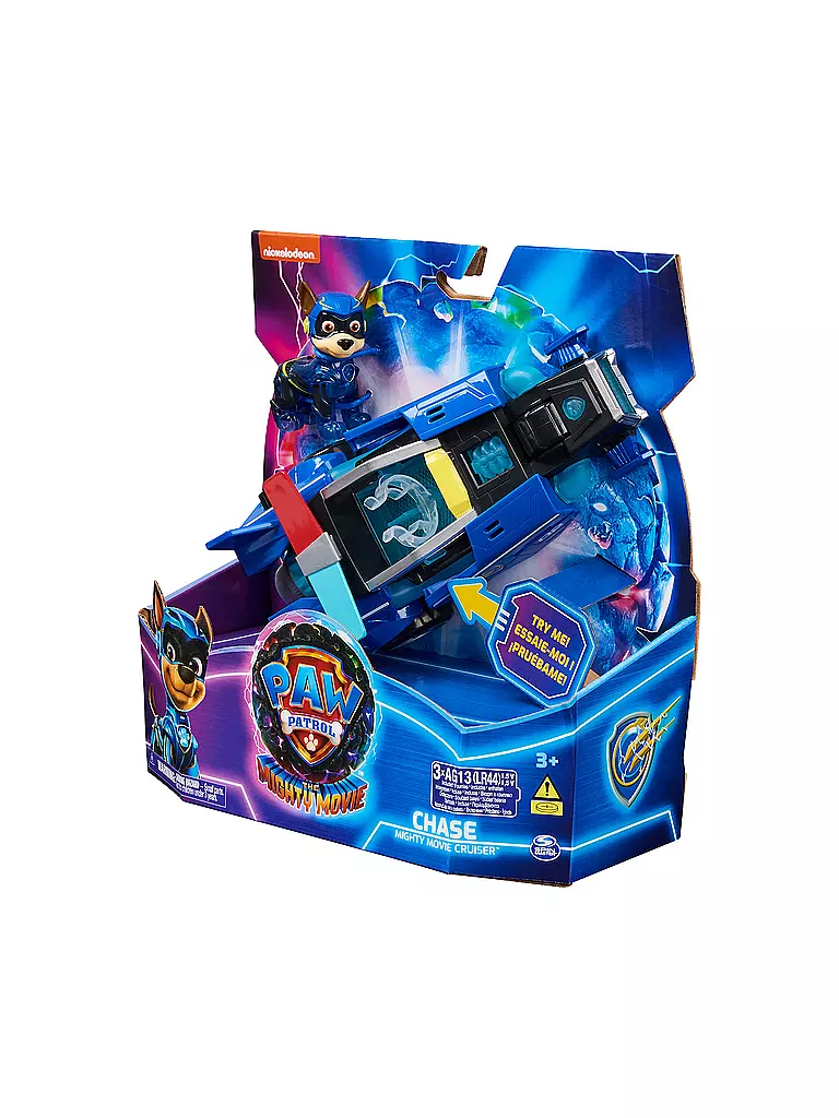 SPINMASTER | PAW Patrol Basis Fahrzeug Spielzeugauto von Chase mit Welpenfigur | keine Farbe