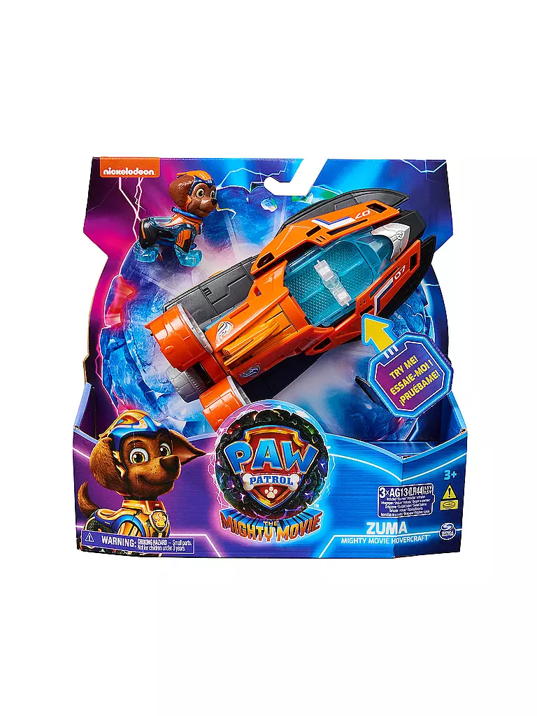 SPINMASTER | PAW Patrol Basis Fahrzeug von Zuma mit Welpenfigur | keine Farbe