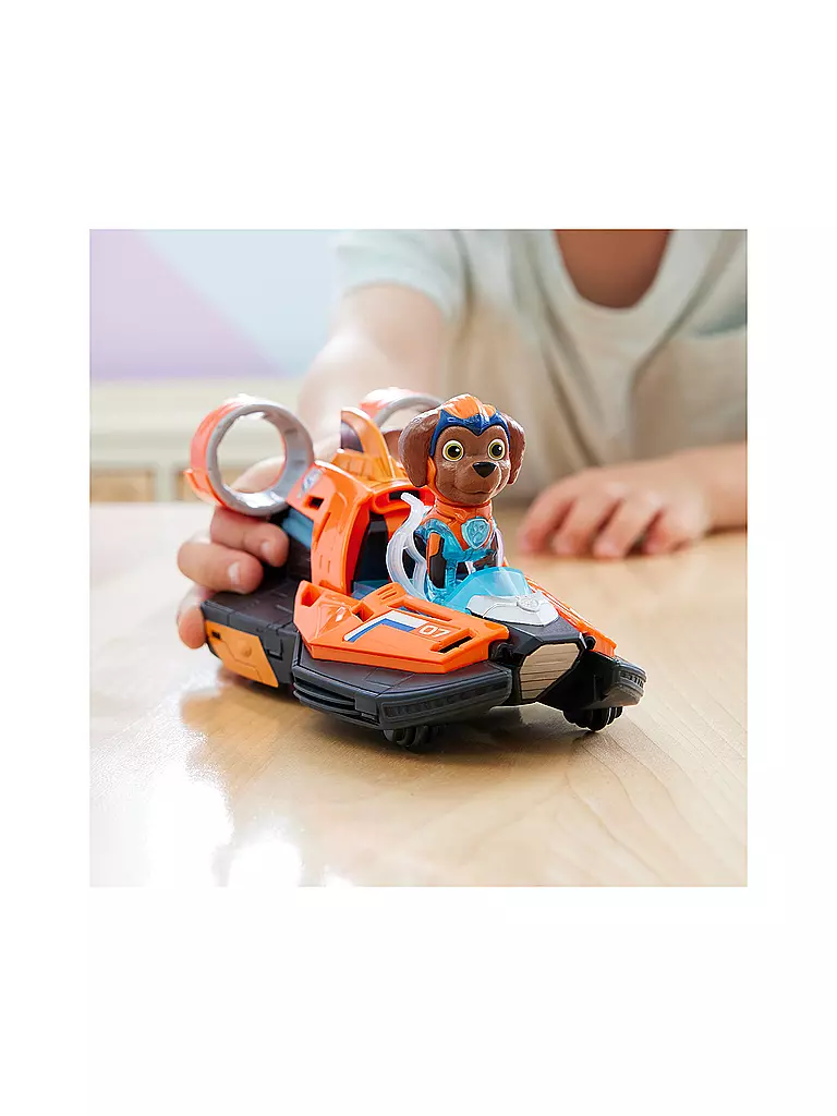 SPINMASTER | PAW Patrol Basis Fahrzeug von Zuma mit Welpenfigur | keine Farbe