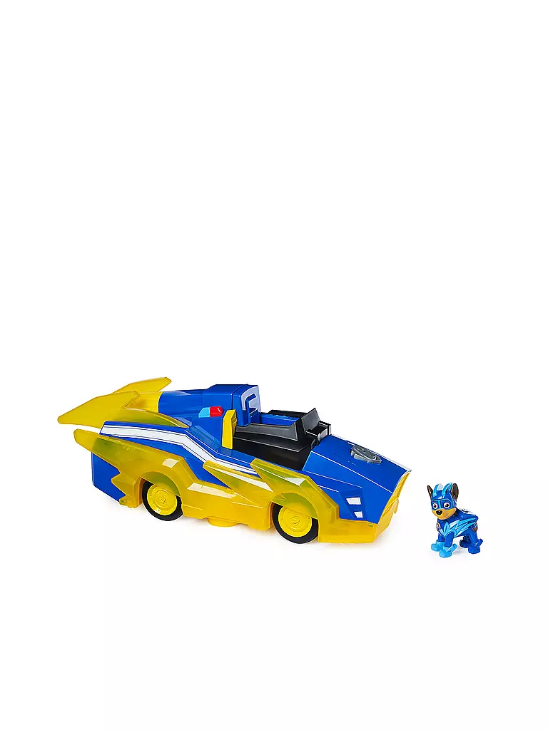 SPINMASTER | PAW Patrol Chases Mighty Pups Charged Up Deluxe Verwandlungs-Fahrzeug | keine Farbe