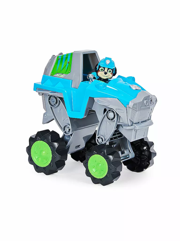 SPINMASTER | PAW Patrol Dino Rescue Deluxe Fahrzeug von Rex, inklusive Rex-Spielfigur | keine Farbe