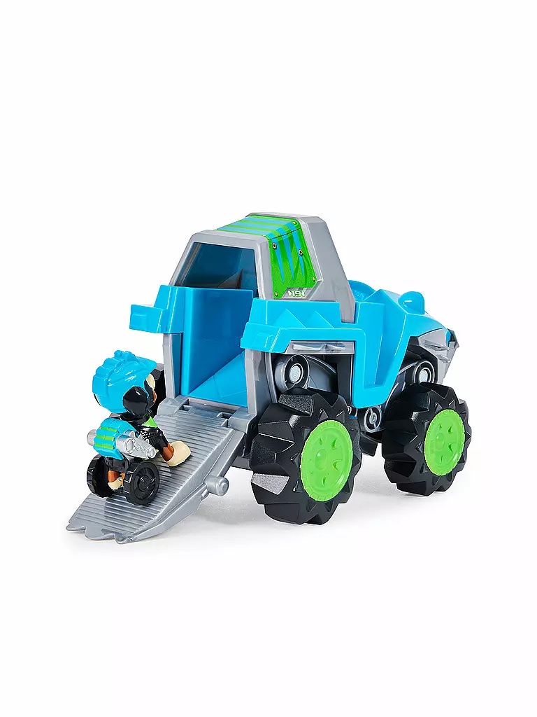 SPINMASTER | PAW Patrol Dino Rescue Deluxe Fahrzeug von Rex, inklusive Rex-Spielfigur | keine Farbe