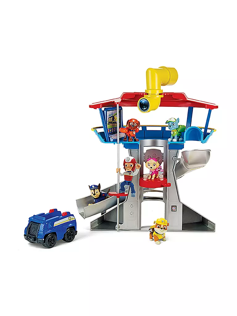 SPINMASTER | PAW Patrol Lookout Hauptquartier Spielset mit Chase | keine Farbe