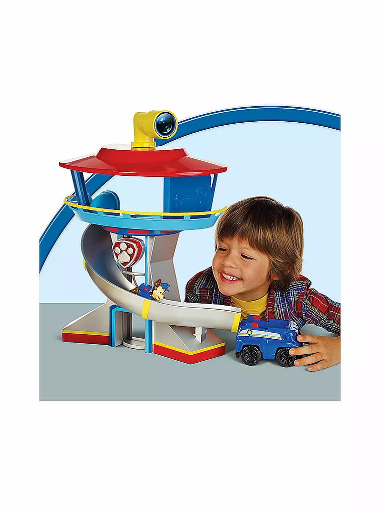 SPINMASTER | PAW Patrol Lookout Hauptquartier Spielset mit Chase | keine Farbe