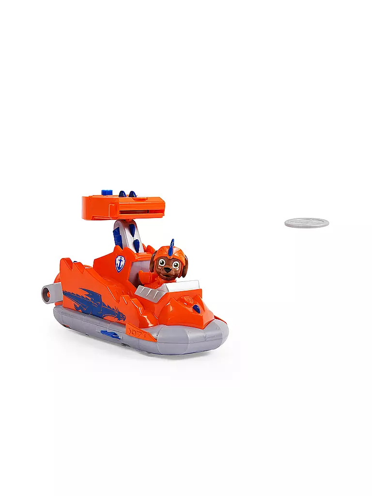 SPINMASTER | PAW Patrol Rescue Knights Basis Fahrzeug Spielzeugauto von Zuma mit Welpenfigur | keine Farbe