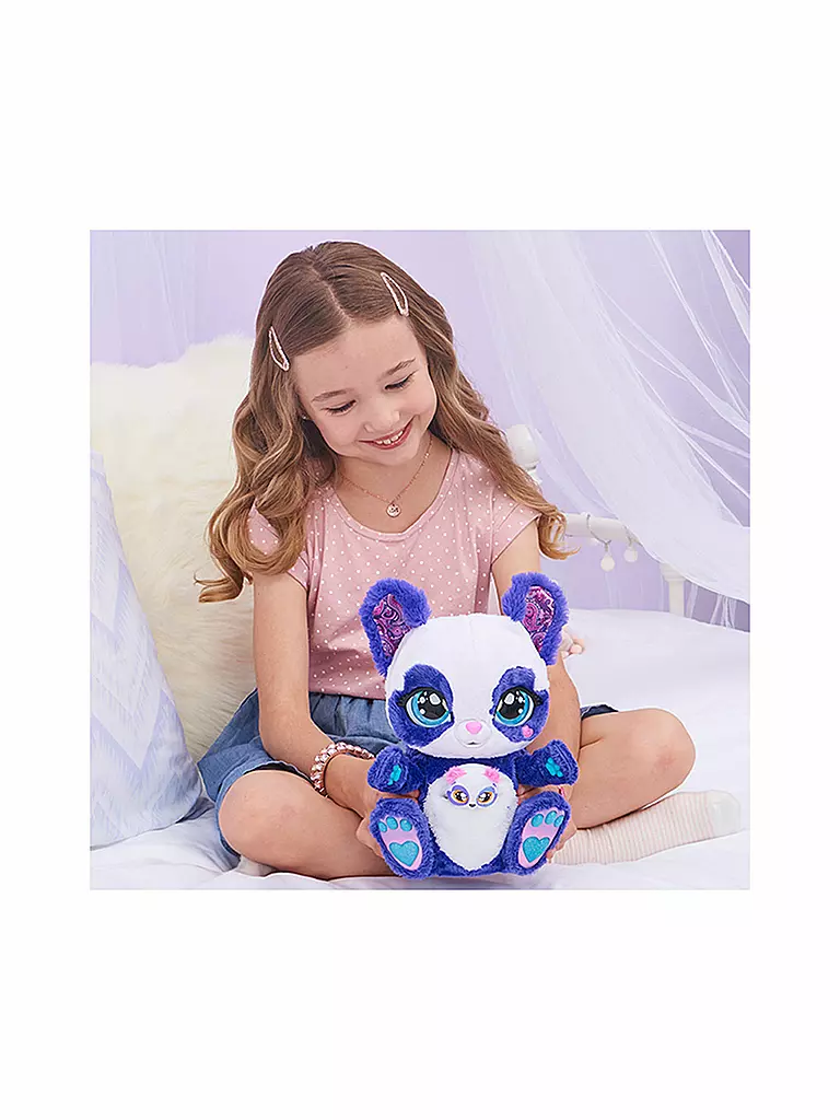 SPINMASTER | Peek-a-Roo Mama Panda und Baby | lila