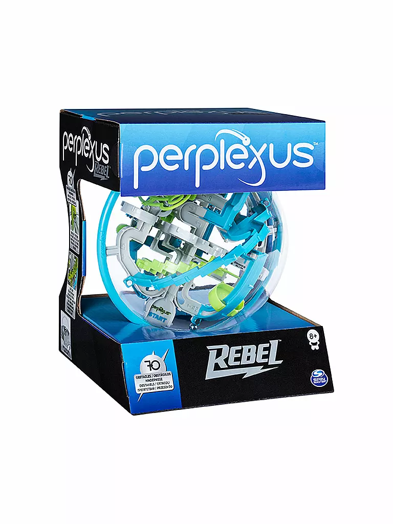 SPINMASTER | Perplexus Rebel, 3D-Labyrinth mit 70 Hindernissen | keine Farbe