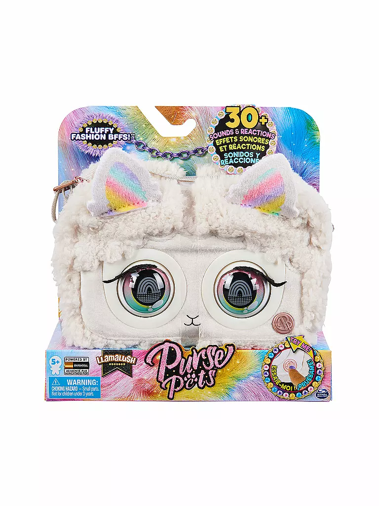 SPINMASTER | Purse Pets Flauschi Lama Tasche | keine Farbe