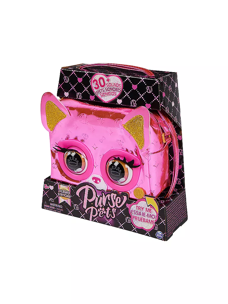 SPINMASTER | Umhängetasche - Purse Pets Metallic Magic Flashy Frenchie Hündchen | keine Farbe
