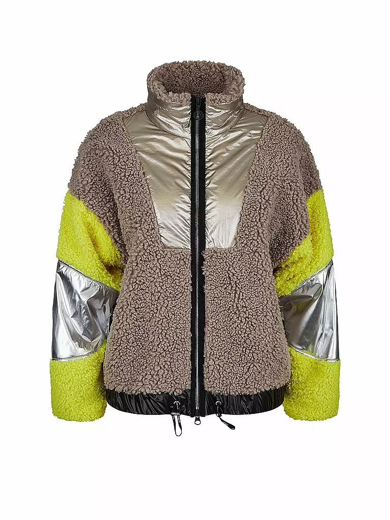 SPORTALM | Jacke in Felloptik | beige