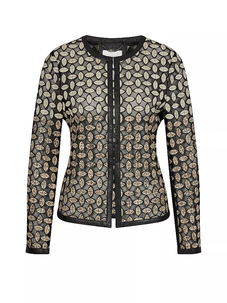 SPORTALM | Lederjacke  | creme