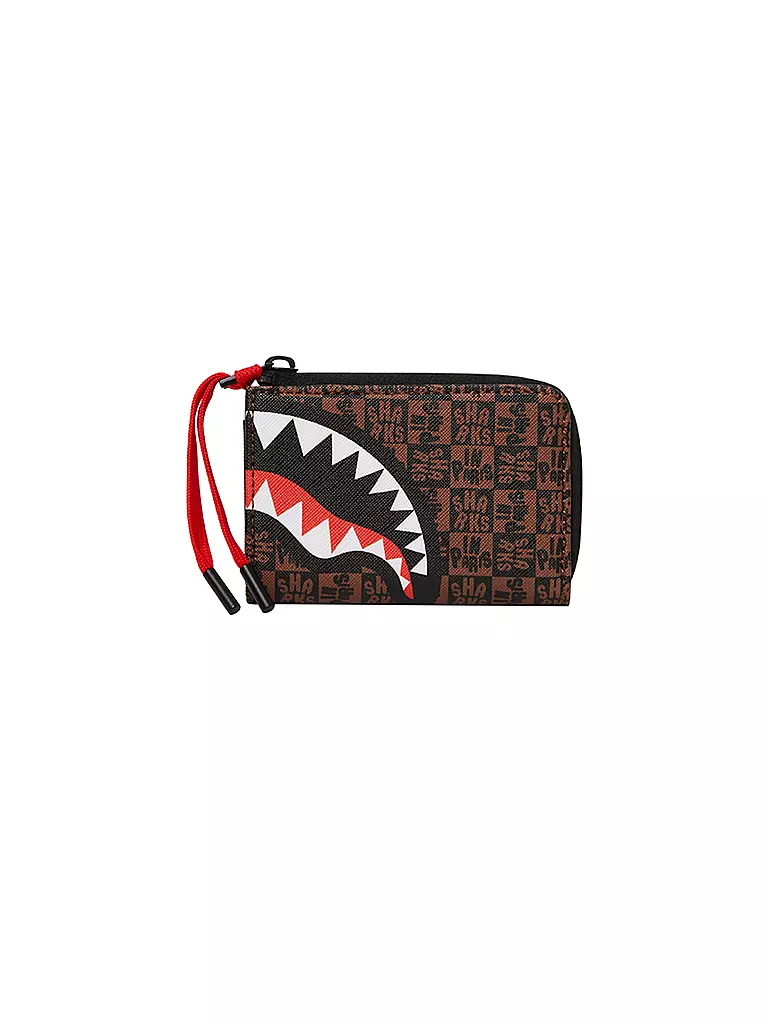 SPRAYGROUND | Geldbörse SHARKS IN PARIS | braun