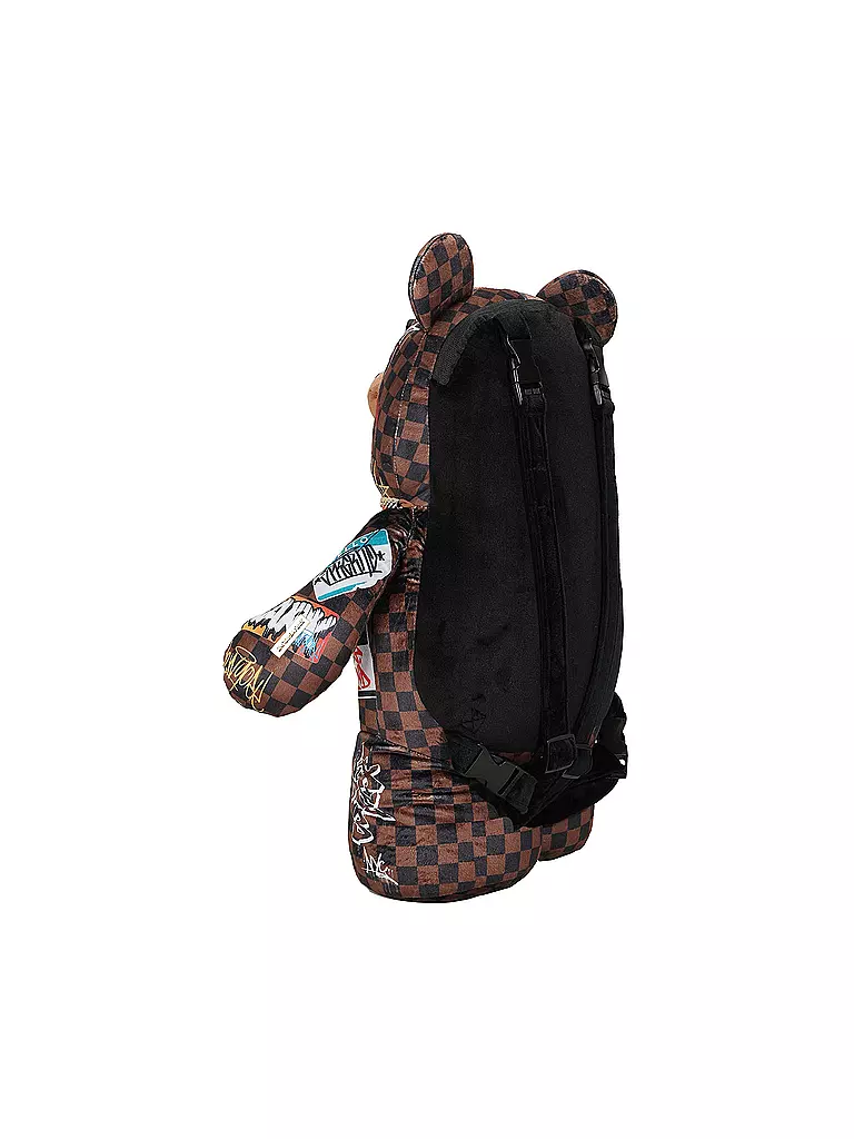 SPRAYGROUND | Rucksack TAGGED UP SIP BEAR | braun