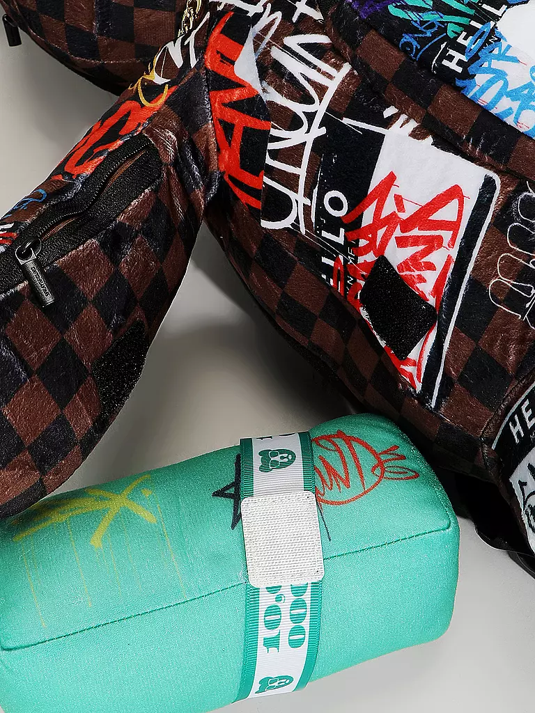 SPRAYGROUND | Rucksack TAGGED UP SIP BEAR | braun