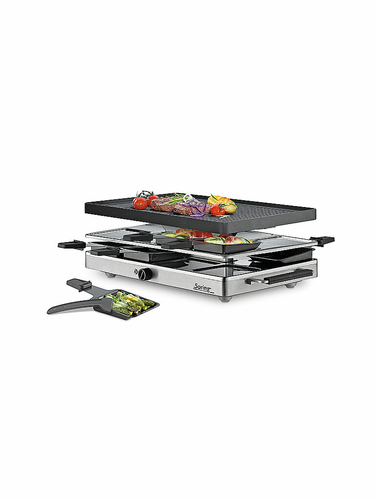 Raclette Raclette8 classic mit Alugrillplatte