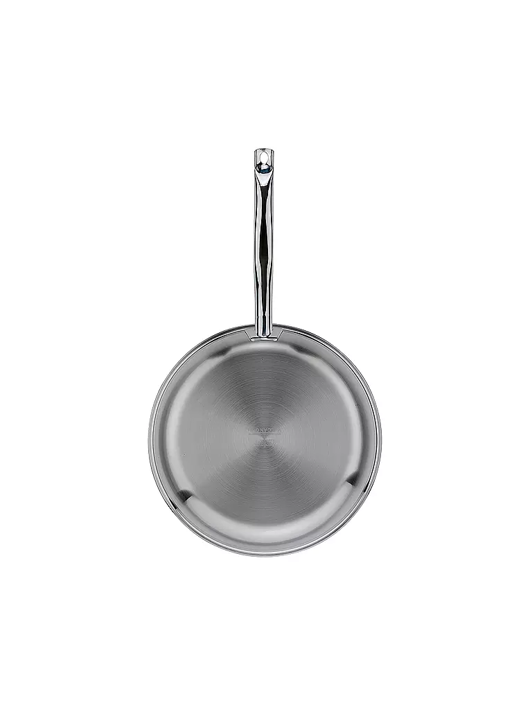 SPRING | Bratpfanne XL hoch 28 cm VULCANO INTENSE PRO Edelstahl / Antihaft | silber