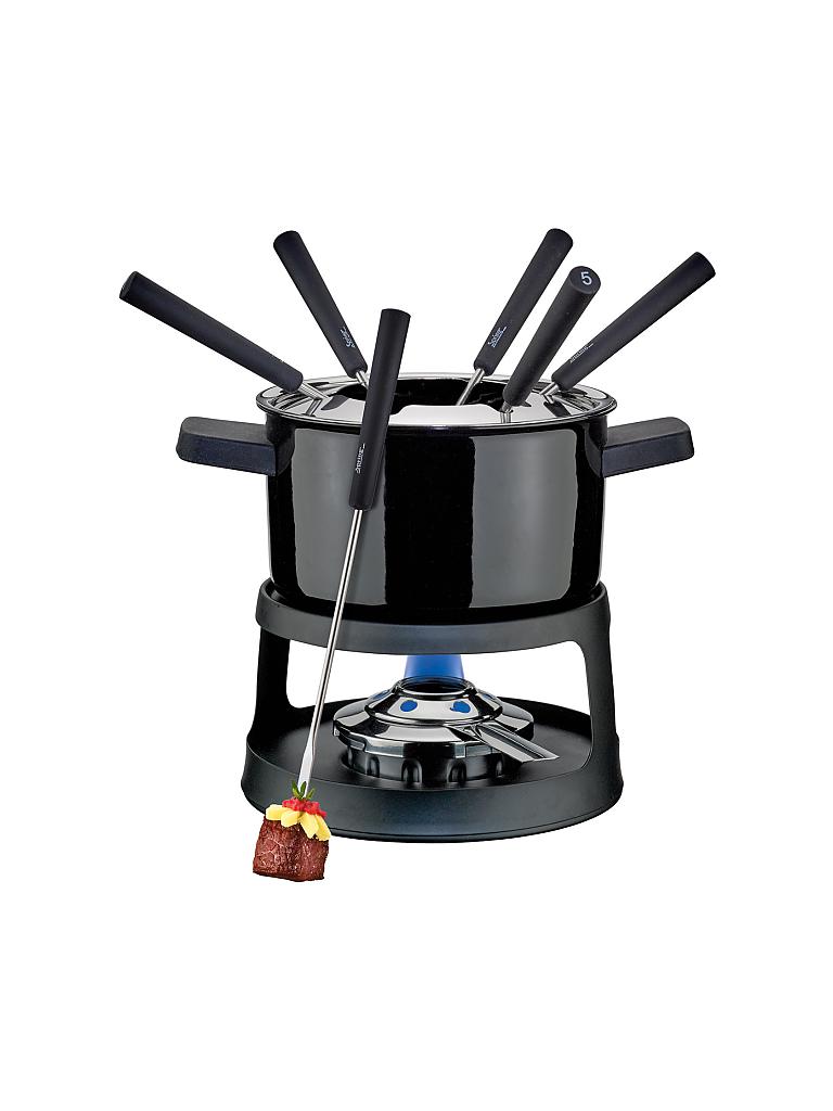 SPRING Fondue "Interlaken" 16cm/1,5l schwarz