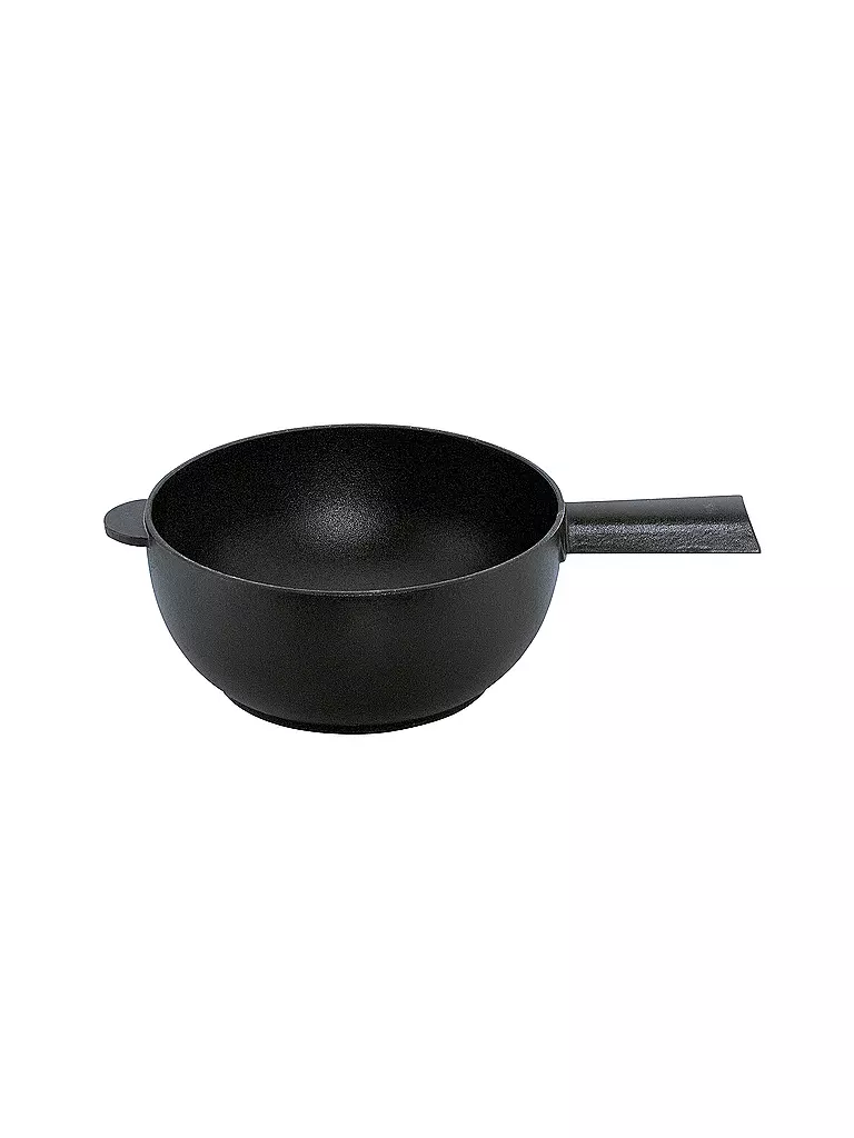 SPRING | Fondue Guss Caquelon 20cm Schwarz Matt | schwarz