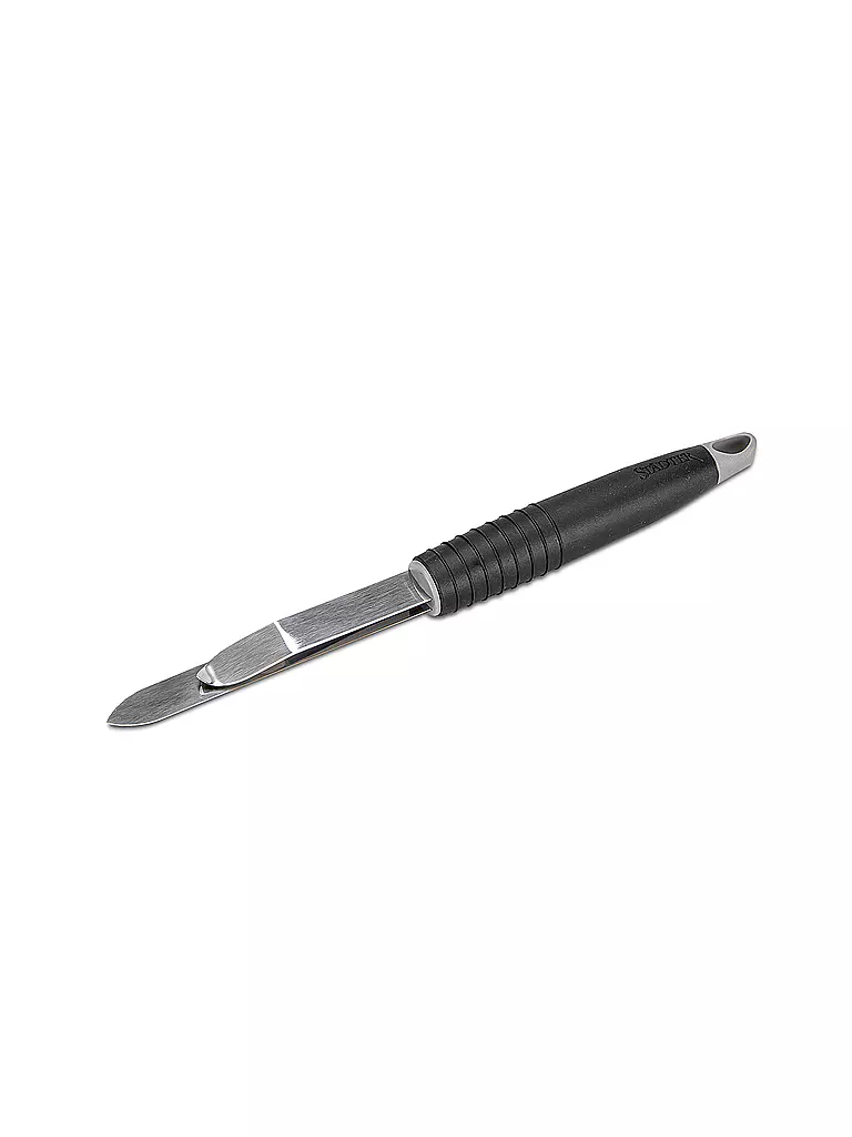 STAEDTER | Tortenringmesser Soft Grip 26cm Edelstahl / Schwarz | schwarz