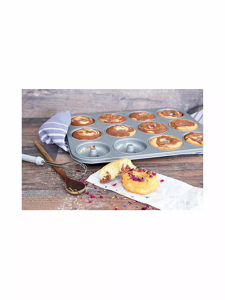 STAEDTER | We Love Baking Donuts 35 x 27 cm | grau