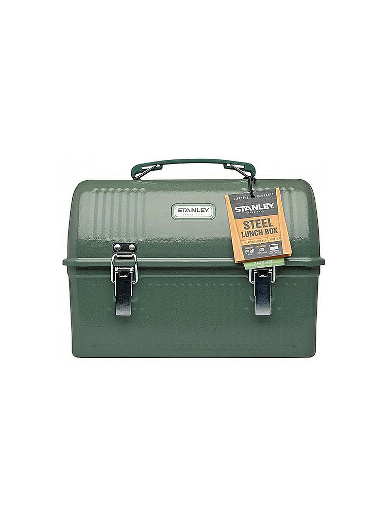 STANLEY Classic Lunch Box 94 Liter Hammertone Green Edelstahl Outdoor Brotdose