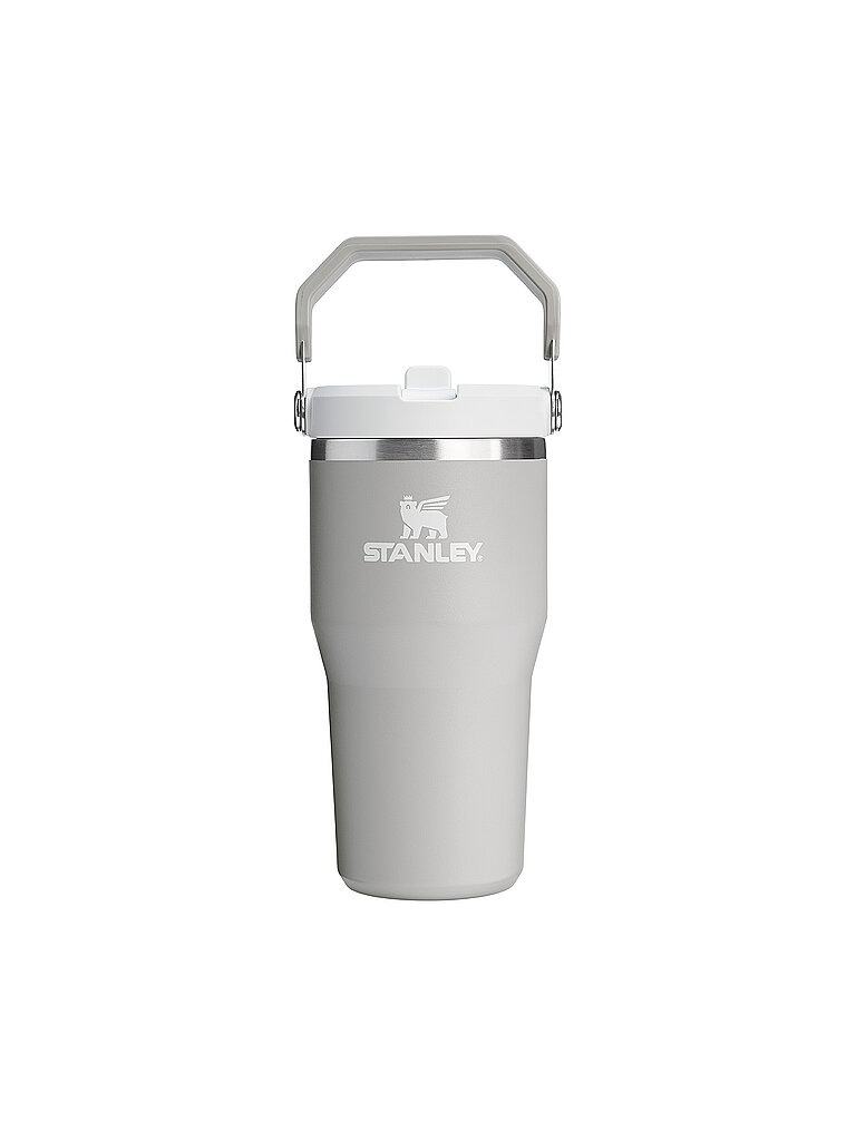 STANLEY Isolierflasche - Thermosflasche Flip Straw 2.0 0.6l Ash hellgrau