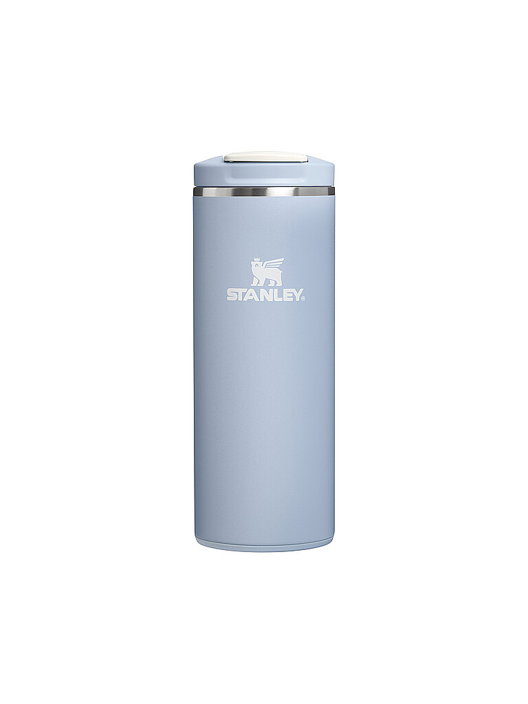 STANLEY Isoliertrinkbecher TRANSIT FLIP TOP MUG 0,35l Blue Dream Stone hellblau