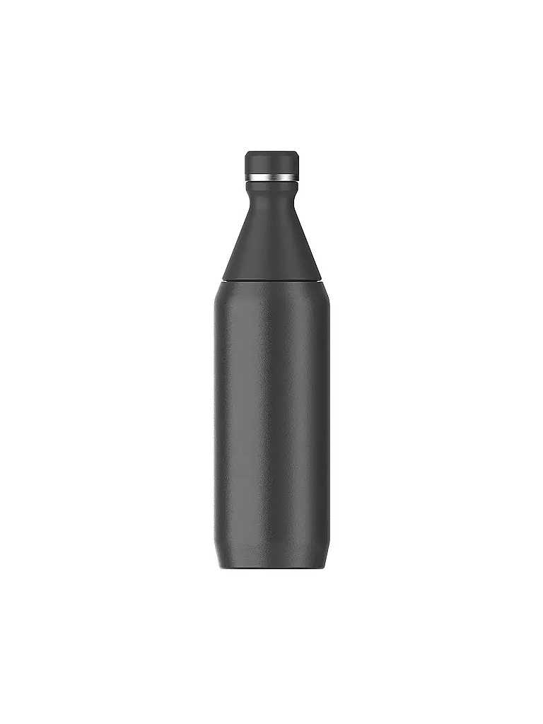 STANLEY | Isolierflasche - Thermosflasche ALL DAY SLIM BOTTLE 0,6l Black | hellblau