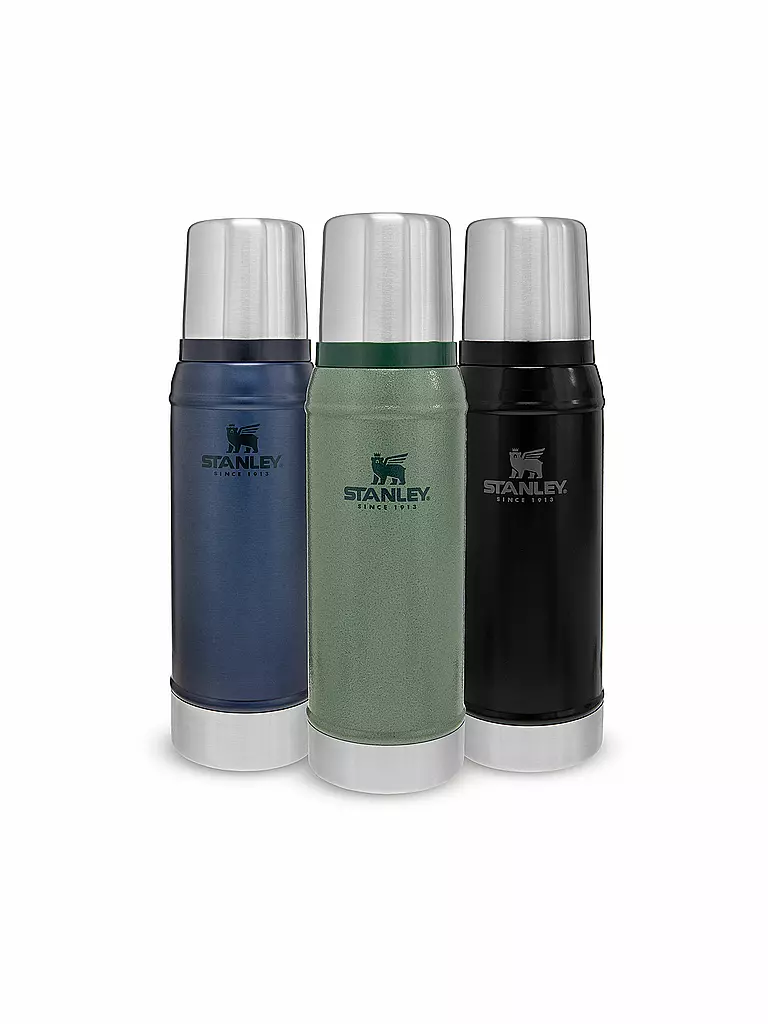 STANLEY | Isolierflasche - Thermosflasche Classic 0,75l Grün | grau
