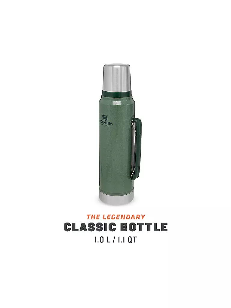STANLEY | Isolierflasche - Thermosflasche Classic 1,1L | olive