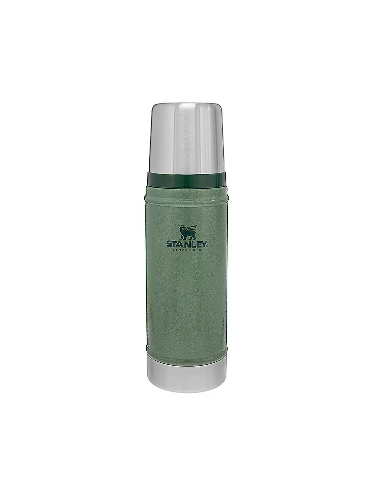 STANLEY | Isolierflasche - Thermosflasche CLASSIC VACUUM BOTTLE 0,47l Green | grün