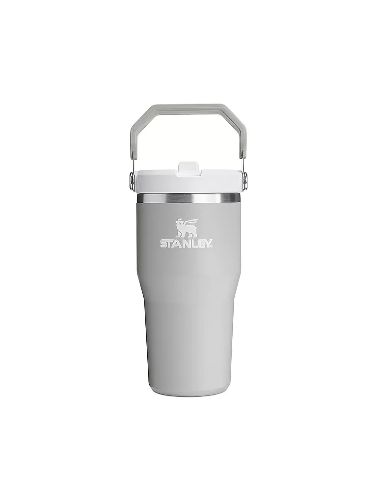 STANLEY | Isolierflasche - Thermosflasche Flip Straw 2.0 0.6l Ash | hellgrau