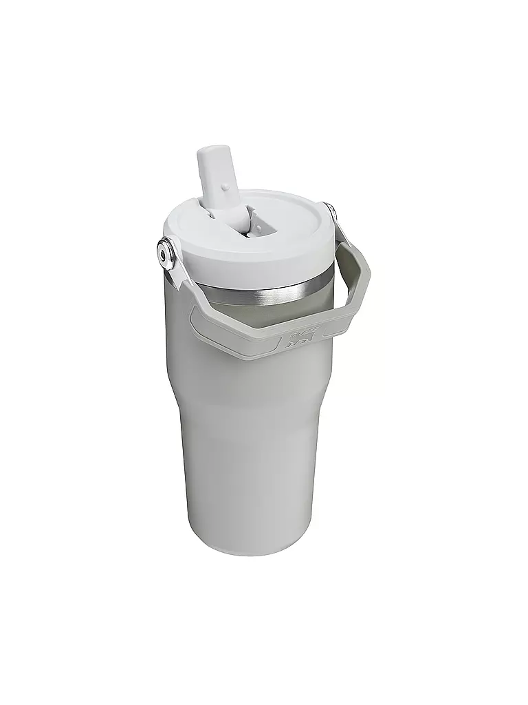 STANLEY | Isolierflasche - Thermosflasche Flip Straw 2.0 0.6l Ash | hellgrau