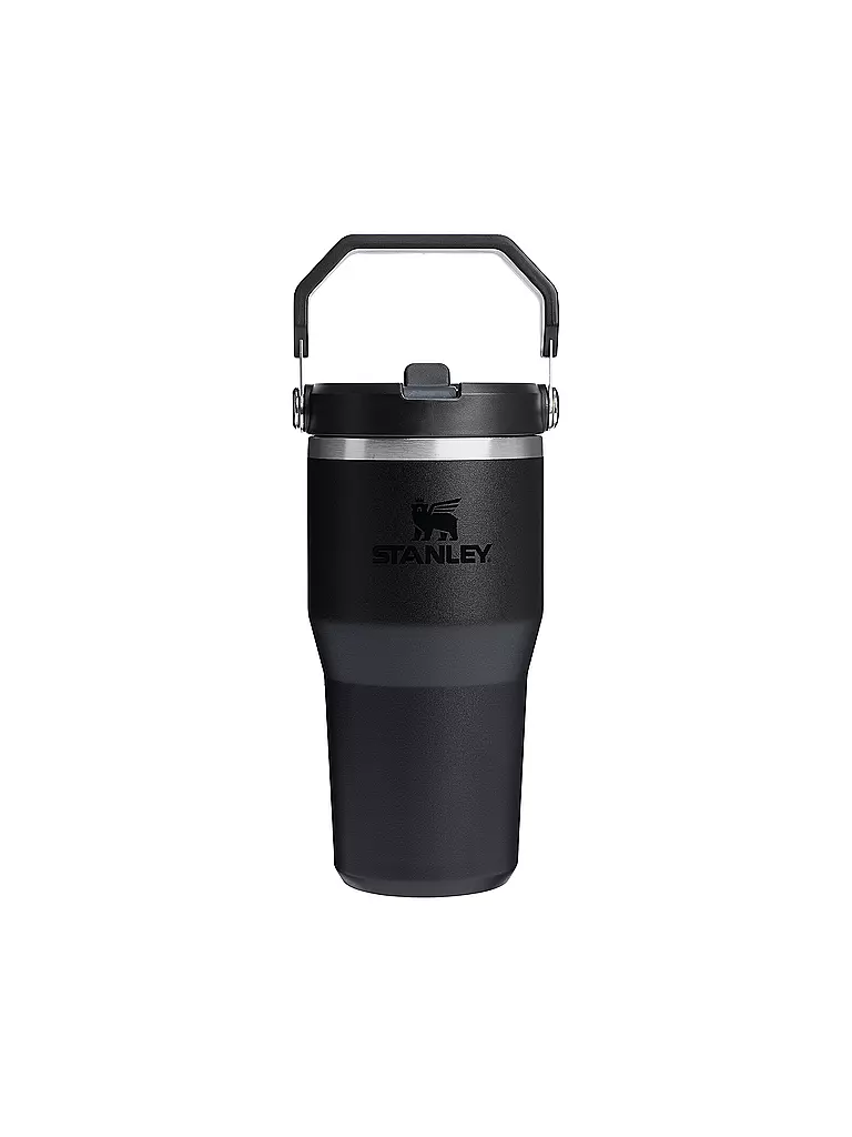 STANLEY | Isolierflasche - Thermosflasche Flip Straw 2.0 0.6l Black | schwarz