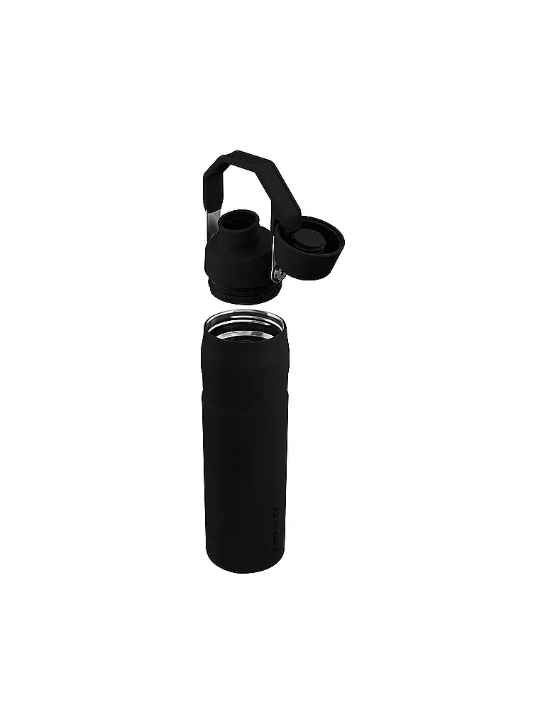 STANLEY | Isolierflasche - Thermosflasche ICEFLOW FAST FLOW BOTTLE 0,6l Black | schwarz
