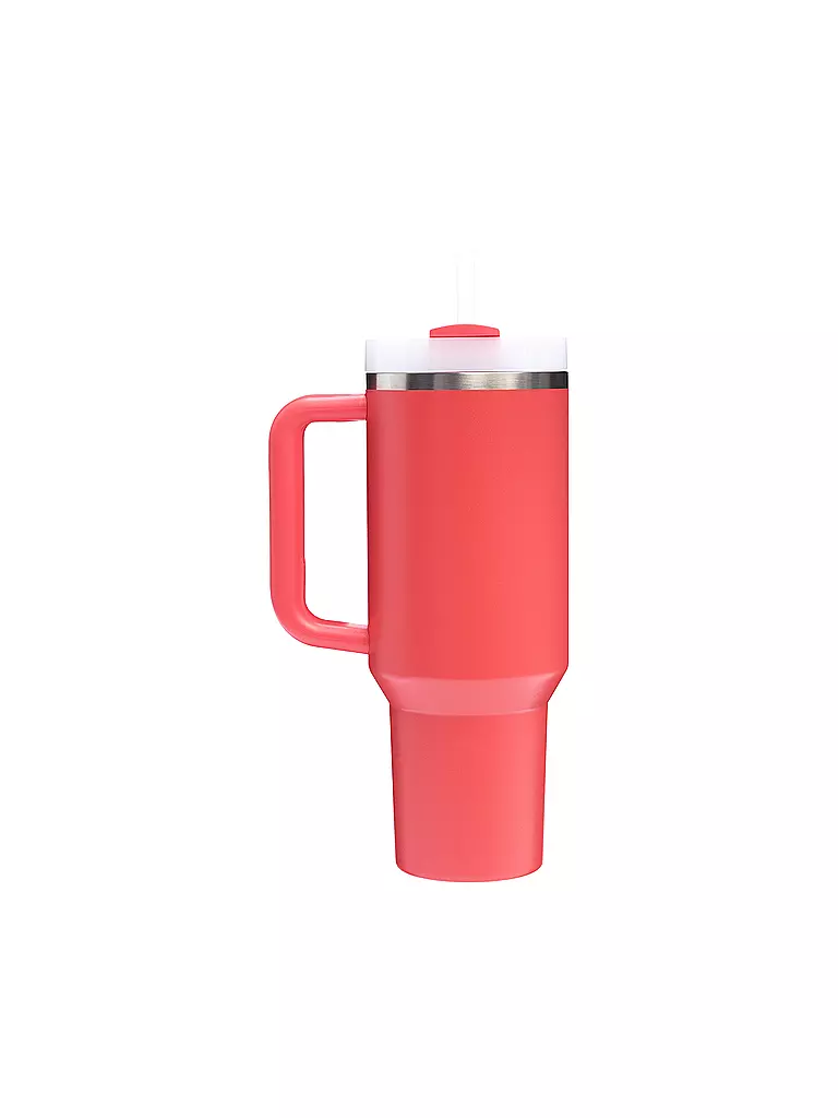STANLEY | Isolierflasche - Thermosflasche Quencher H2.0 1,2l Hot Coral | hellgrau