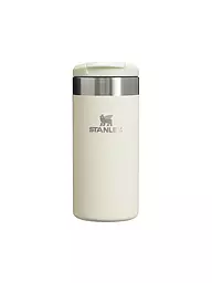 STANLEY | Isoliertrinkbecher AEROLIGHT TRANSIT MUG 0,35l Hot Coral 2.0 | creme