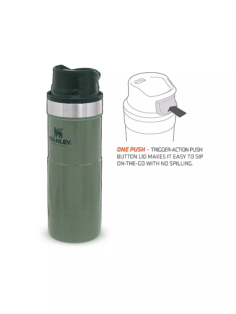 STANLEY | Trigger-Action Travel Mug 0,47l Grün | olive