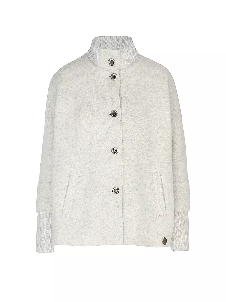 STAPF | Poncho - Cape Relaxed Fit ILSA | creme