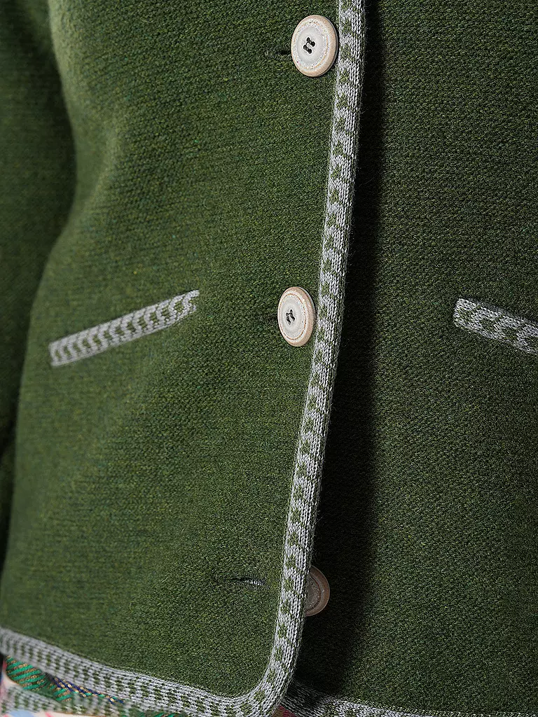 STAPF | Trachtenstrickjacke MALWINE | grau