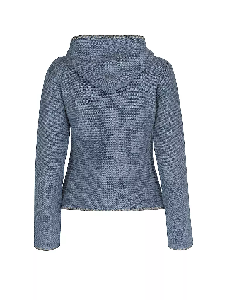STAPF | Trachtenstrickjacke Tailored Fit LOREA | blau