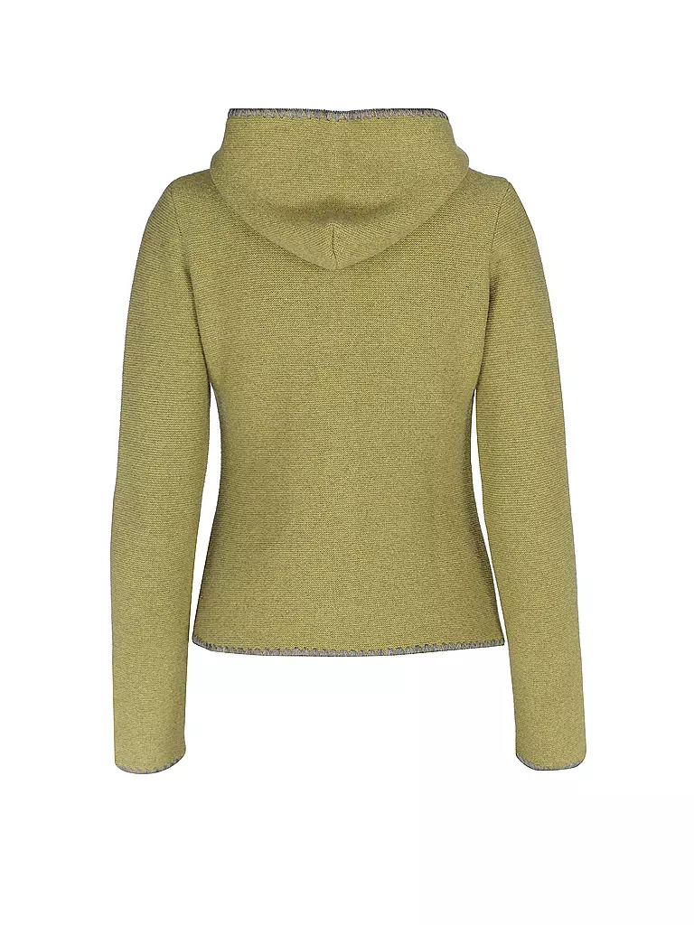 STAPF | Trachtenstrickjacke Tailored Fit LOREA | gelb