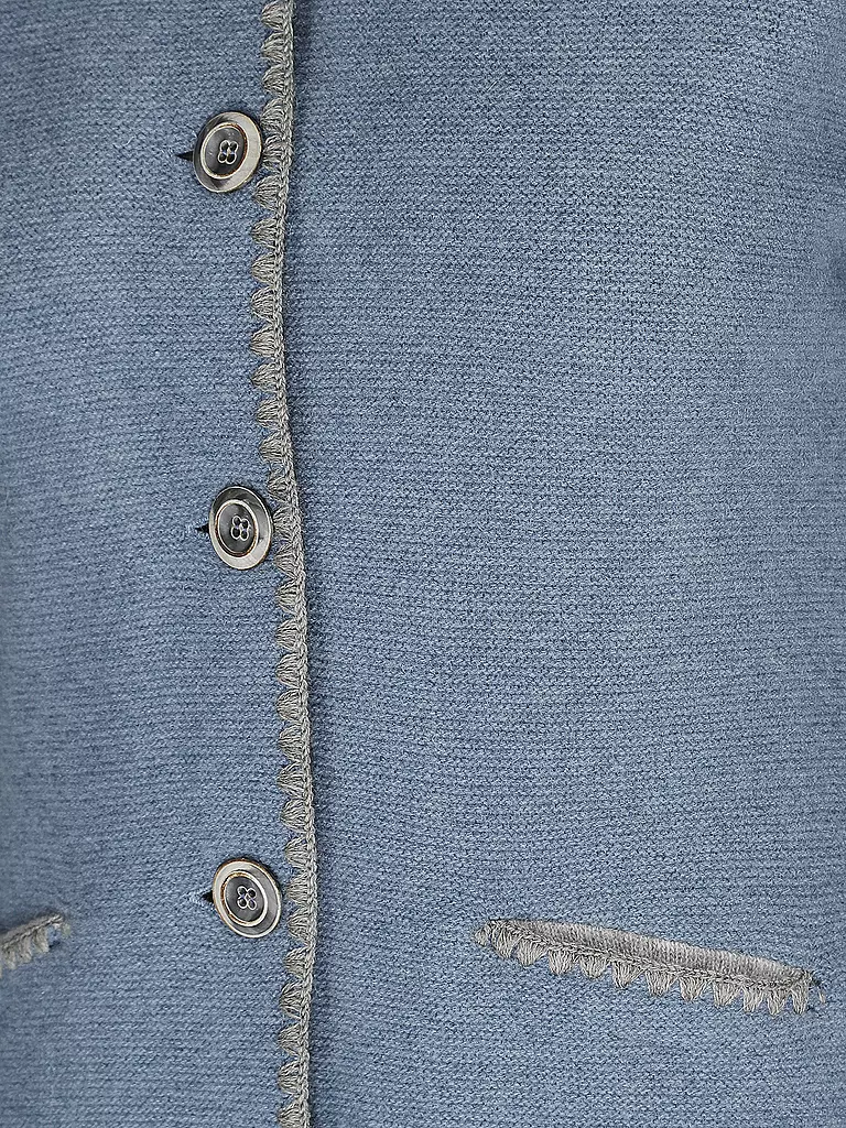 STAPF | Trachtenstrickjacke Tailored Fit LOREA | blau
