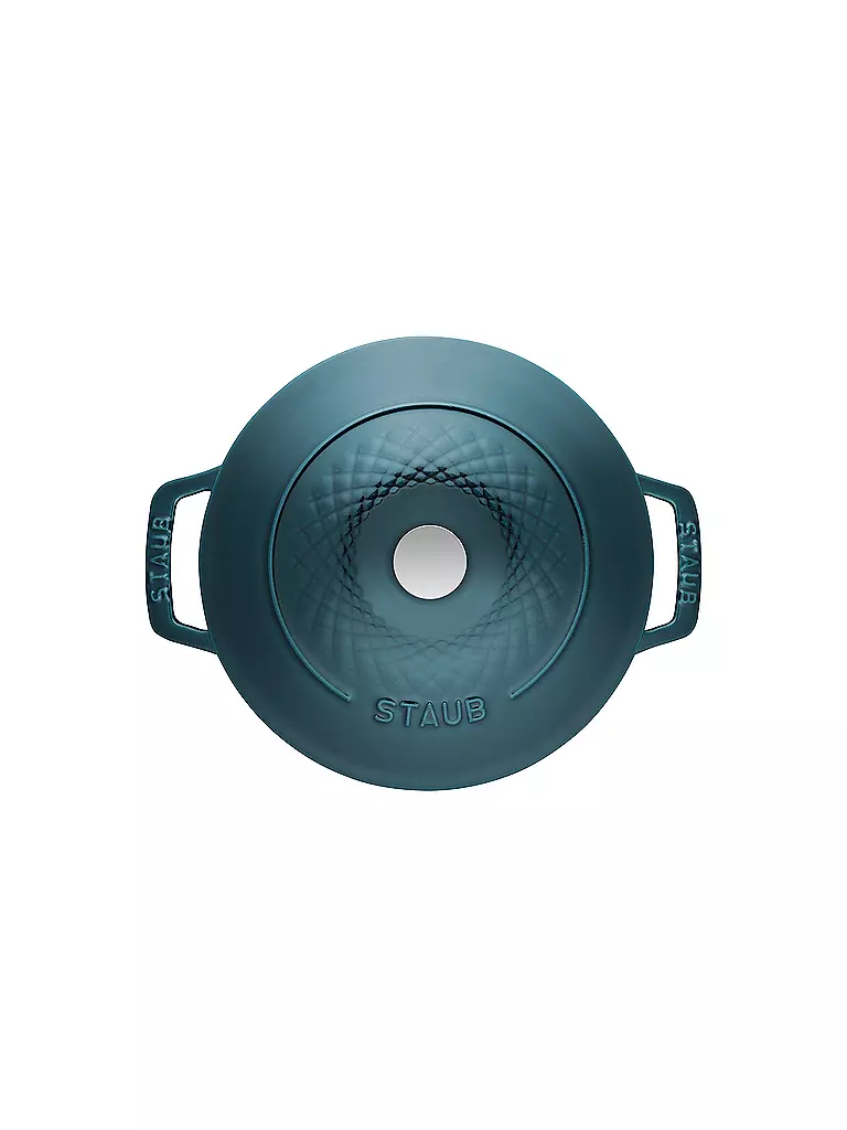 STAUB | Cocotte TwisterCocotte Twister 24cm La Mer | petrol