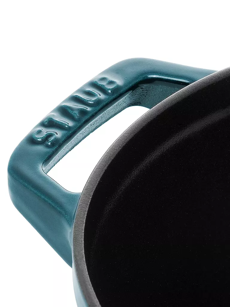 STAUB | Cocotte TwisterCocotte Twister 24cm La Mer | petrol