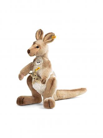 STEIFF | Kango Känguru mit Baby 40cm (beige)