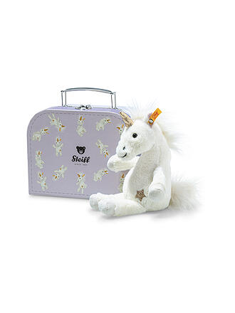 STEIFF | Plüschtier Unica Schlenker-Einhorn im Koffer 20cm